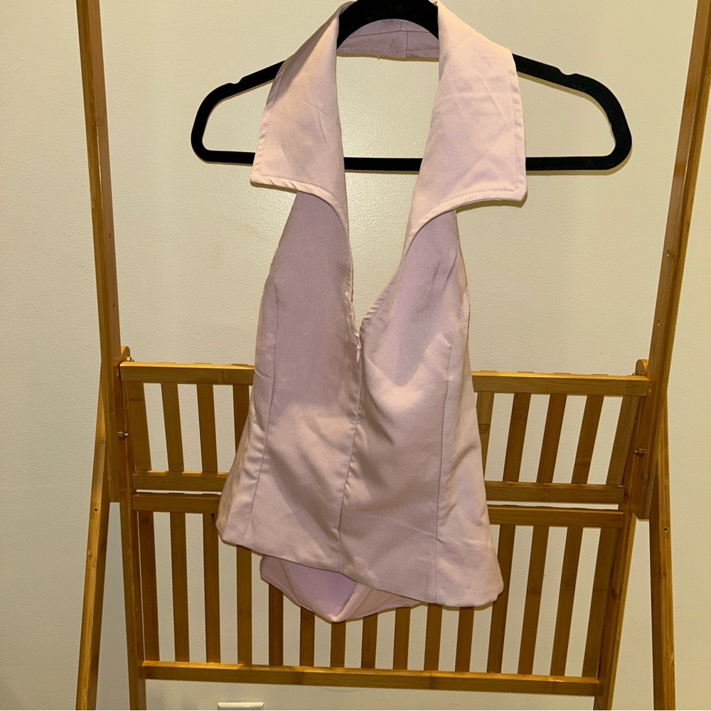 Lilac Halter Top